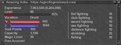 Signature for player Amazing Adha