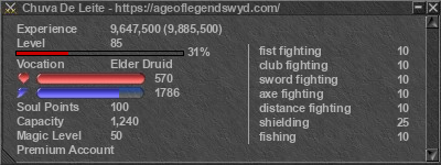 Signature for player Chuva De Leite