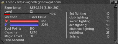 Signature for player Foihc