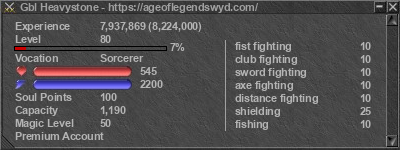 Signature for player Gbl Heavystone