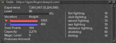 Signature for player Oxbb