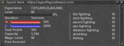 Signature for player Speed Hack